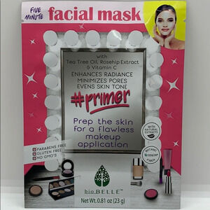 NWT BioBelle #Primer Facial Sheet Mask (1)